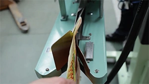 GP4900 Dispositivo de dobragem da parte superior do saco