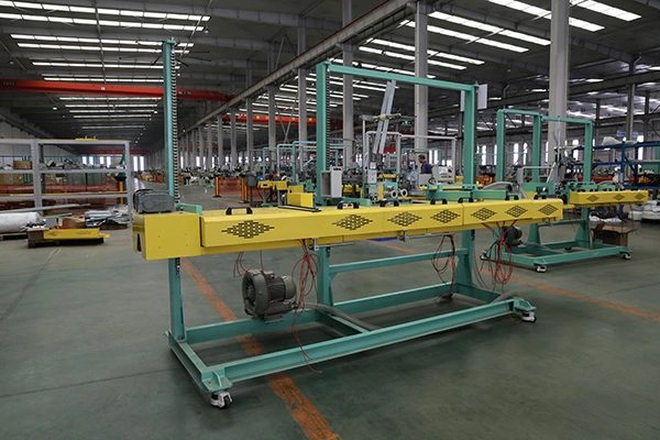 Máquina seladora térmica e costura para sacos de papel