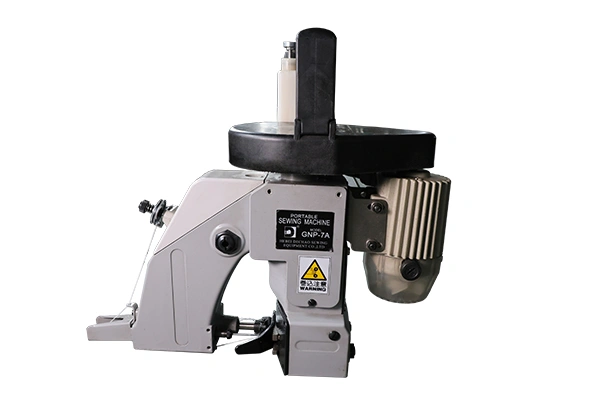 Máquina portátil de costura, ponto corrente de 1 linha